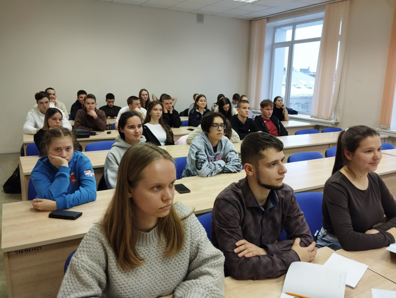 В университете прошли «Разговоры о важном» к 80-летию Победы советского народа над фашистской Германией