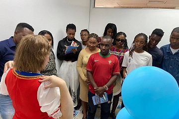 Преподаватели университета открыли фестиваль русского языка и культуры в Намибии   